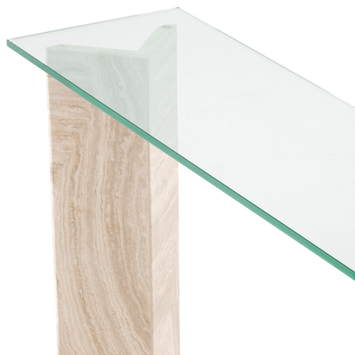 Eichholtz Console Table Fortuna Fortuna Crafted by Eichholtz this console table pairs refined design with elevated materials for a