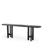 Eichholtz Console Table Libertine the home. The table boasts three legs on each side, adding to its distinctive design