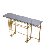 Eichholtz Console Table Quinn Table Quinn Crafted by Eichholtz this console table pairs refined design with elevated materials for