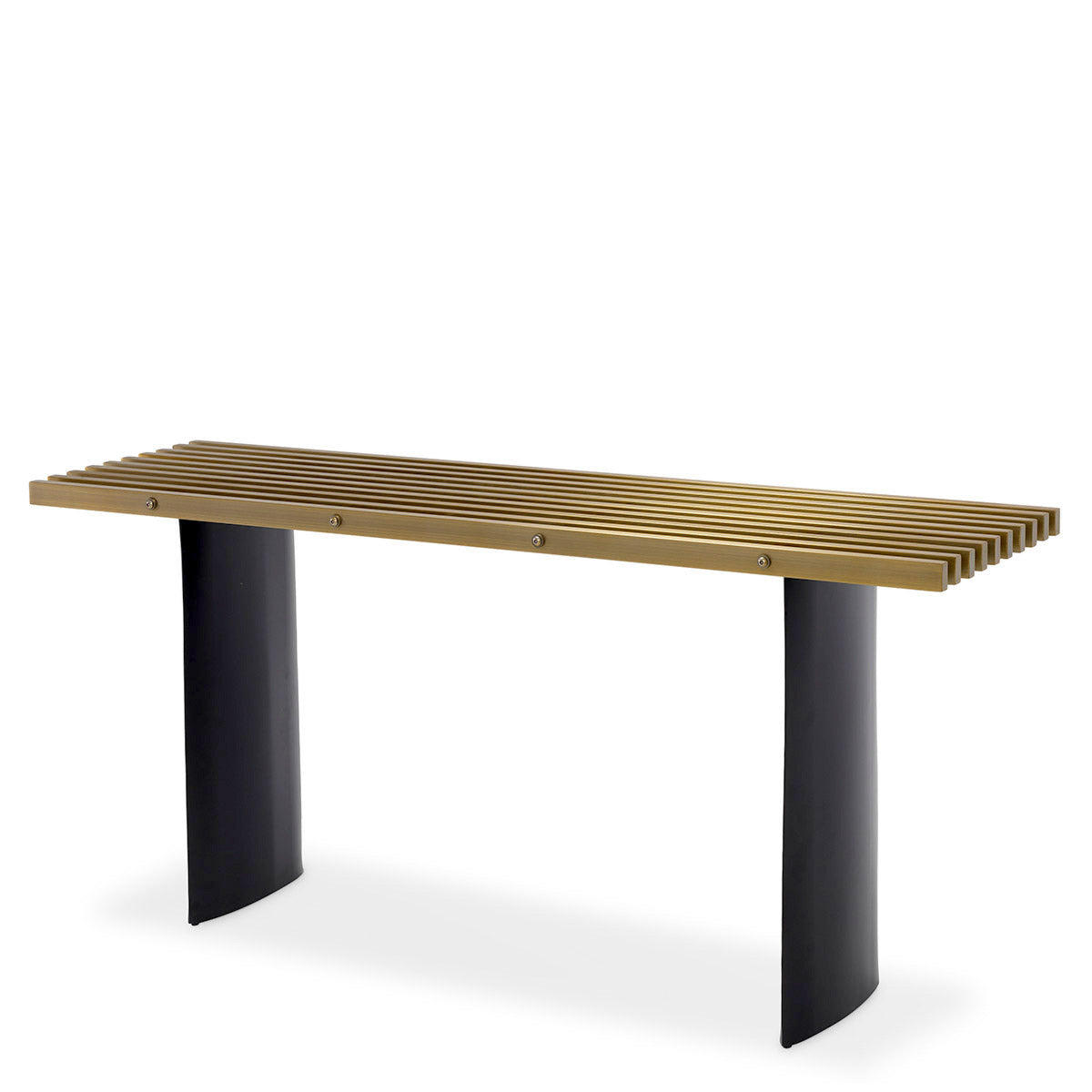 Eichholtz Console Table Vauclair Fall for the graphic appeal of the Vauclair Console Table. Smooth and sleek, this piece