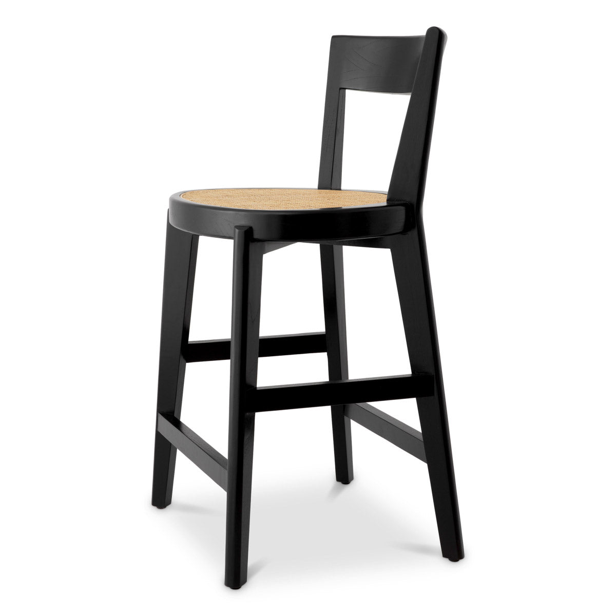 Eichholtz Counter Stool Alvear Crafted by Eichholtz this barstool pairs refined design with elevated materials for a statement in
