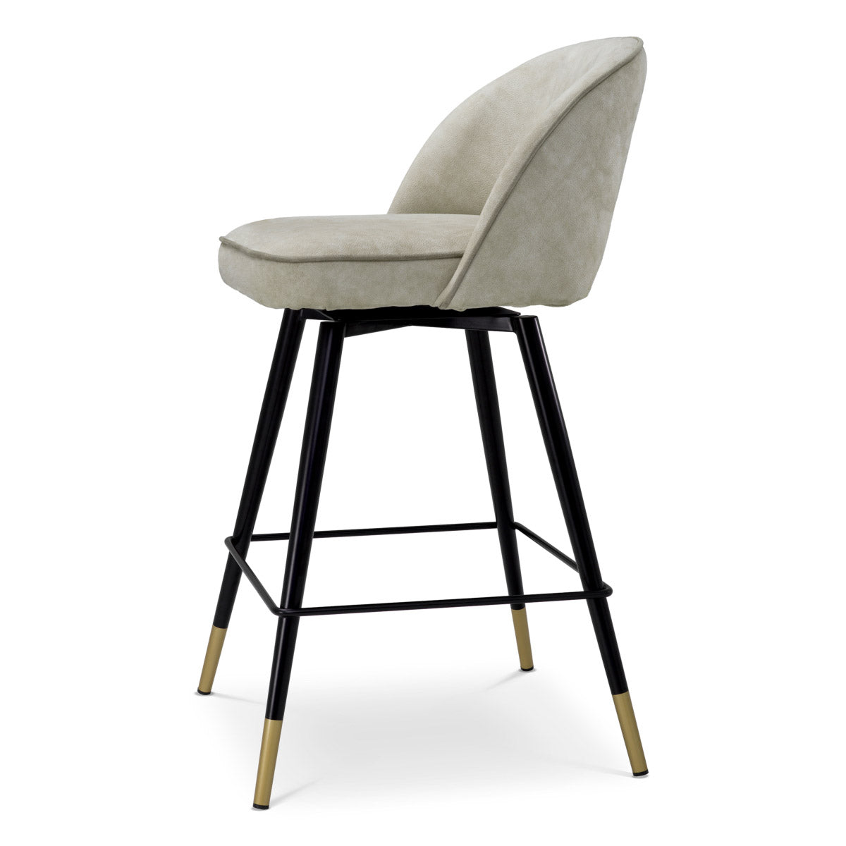 Eichholtz Counter Stool Cliff Dimensions W 20.0" D 20.5" H 36.5" Expertly made for enduring style and everyday elegance.