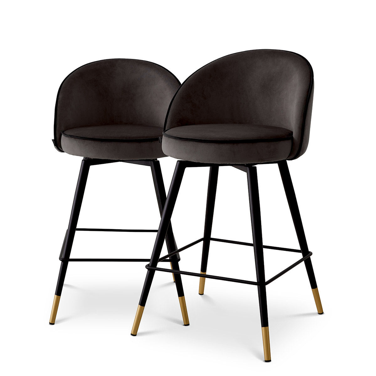 Eichholtz Counter Stool Cooper set of 2 Bring timeless luxury to your space with the Counter Stool Cooper. As a set of