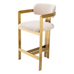 Eichholtz Counter Stool Donato elevated materials for a statement in any luxury interior. Dimensions W 21.0" D 21.0" H