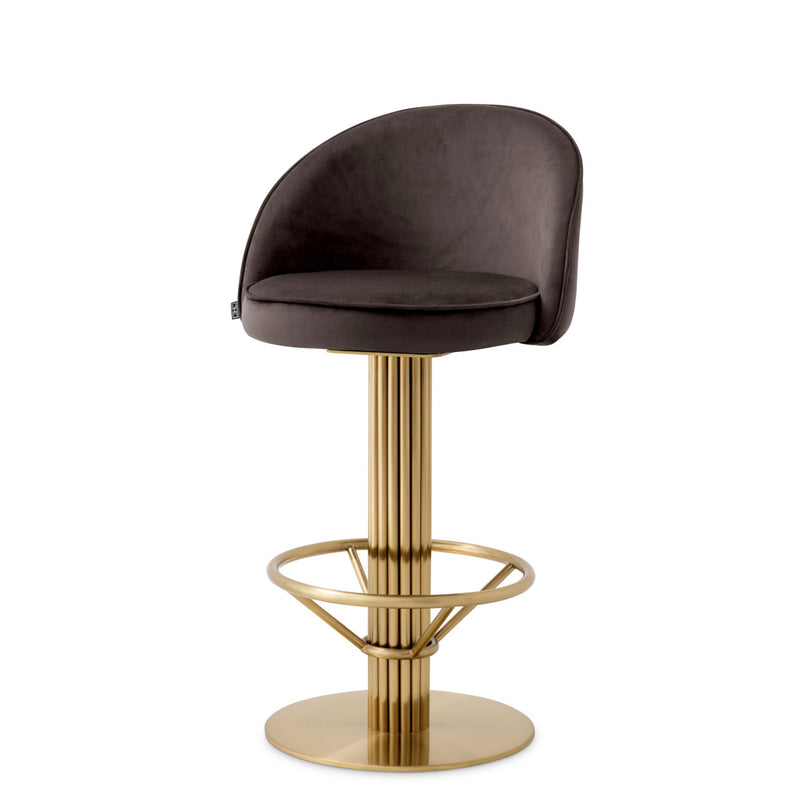Eichholtz Counter Stool Dorland Discover the luxury of seating with the Counter Stool Dorland by Eichholtz. This iconic piece