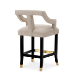 Eichholtz Counter Stool Roumier with the historical charm and timeless beauty of this exquisite piece, which is part of