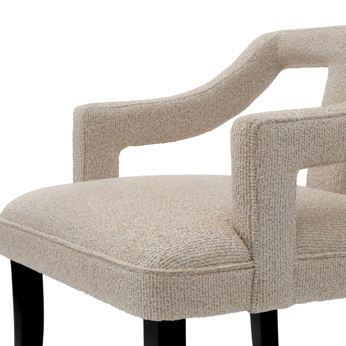 Eichholtz Counter Stool Roumier opulence of a French armchair from 1788 in The Met collection. The original was one