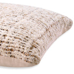 Eichholtz Cushion Amon S room. Hand woven from natural jute, this ivory pillow from Eichholtz's exclusive pillow collection showcases