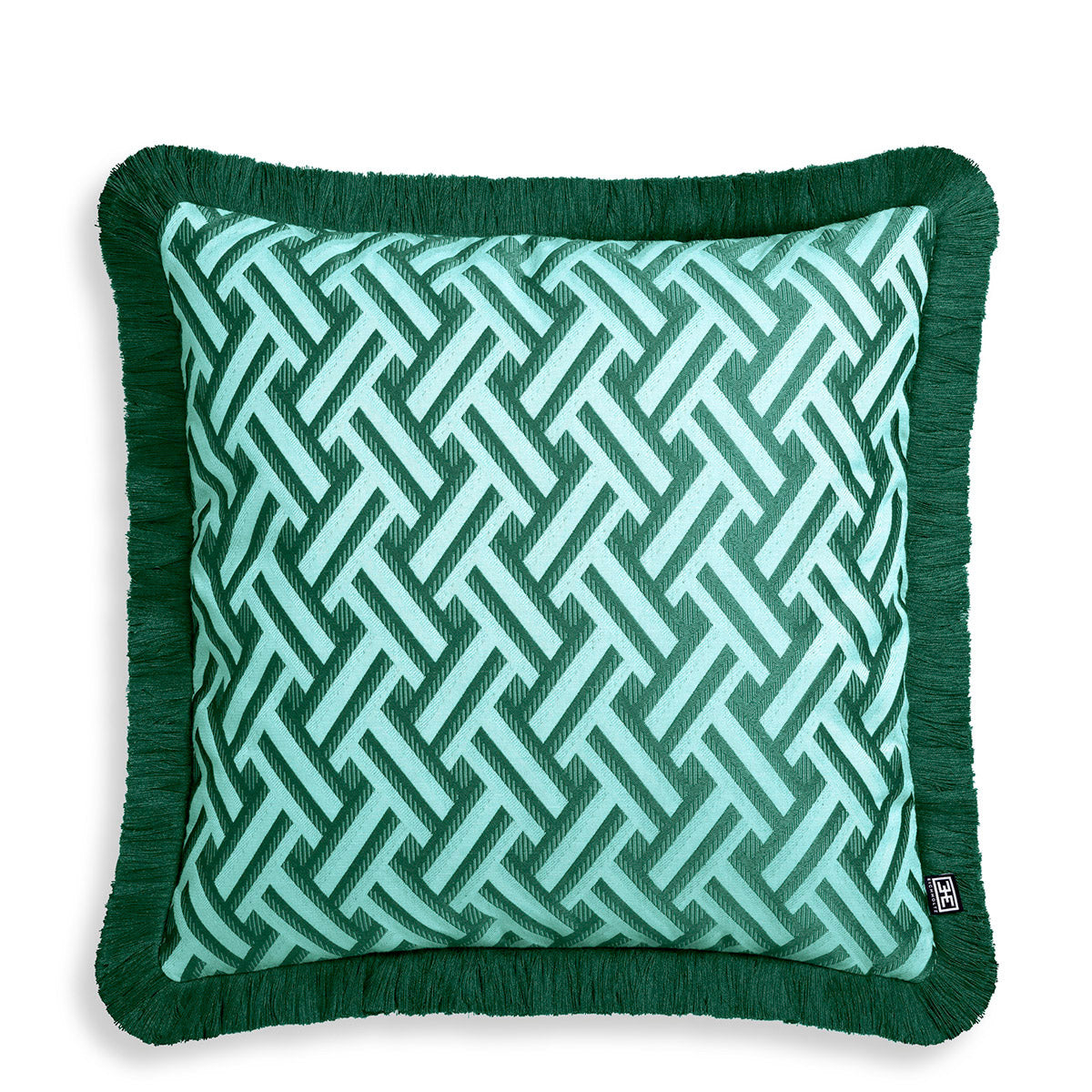Eichholtz Cushion Doris S Experience the fusion of luxury and tropical charm with Eichholtz's Cushion Doris S green. This