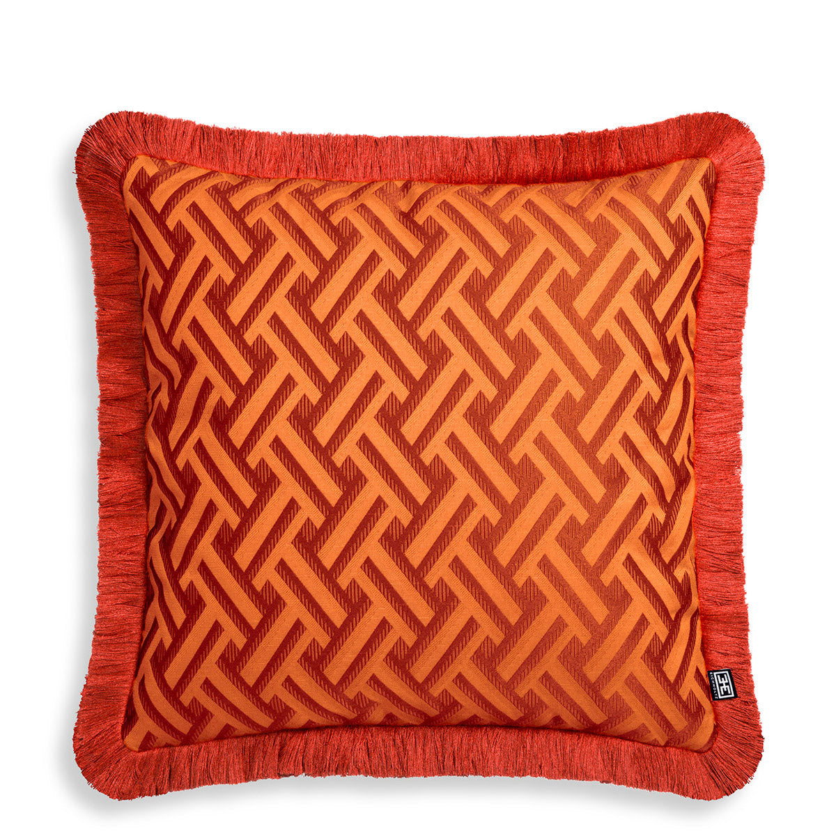 Eichholtz Cushion Doris S Experience the fusion of luxury and tropical charm with Eichholtz's Cushion Doris S orange. This