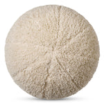 Eichholtz Cushion Palla S L Pillow. Featuring a Brisbane cream cover that is soft to the touch, this fluffy