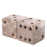 Eichholtz Desk Accessory Visa set of 2 The Visa Desk Accessory is a set of two exquisite pieces crafted from luxurious brown