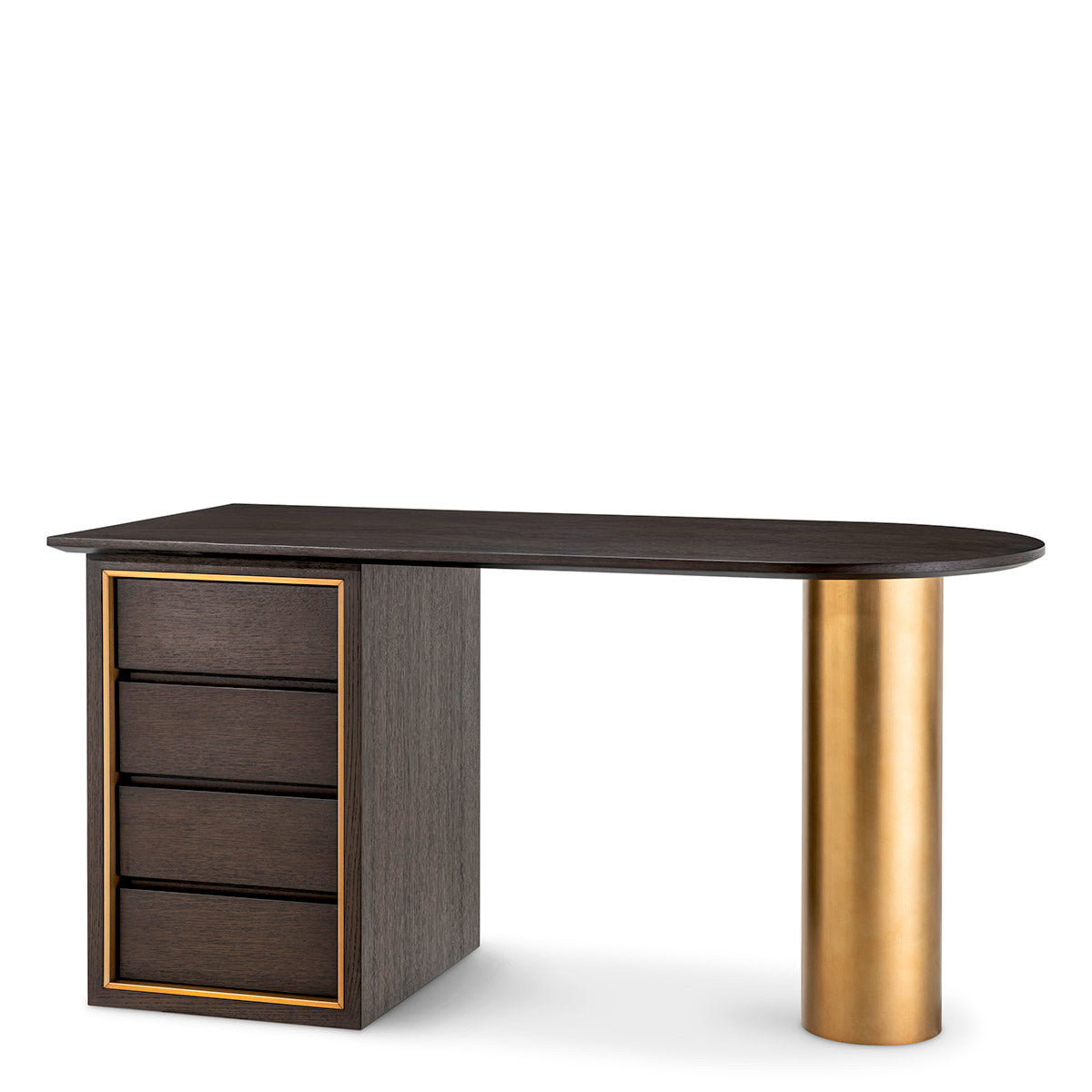 Eichholtz Desk Del Rio Combine practicality and style with the Del Rio Desk. Mocha oak veneer adds a touch