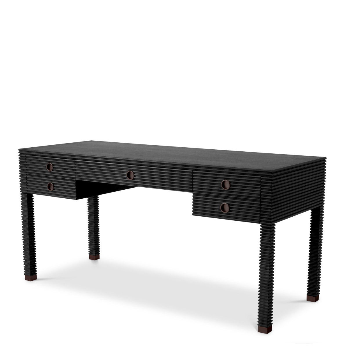 Eichholtz Desk Dimitrios Keep your study or home office both stylish and tidy with Desk Dimitrios. The ribbed