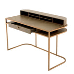 Eichholtz Desk Highland genuine retro look and feel. Combine with vintage style designs from the Eichholtz collection for