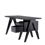 Eichholtz Desk Jullien in your lounge, bedroom or home office. Made of solid wood, this restrained writing table