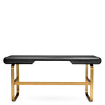Eichholtz Desk Nathaniel with elevated materials for a statement in any luxury interior. Dimensions W 65.0" D 26.0"