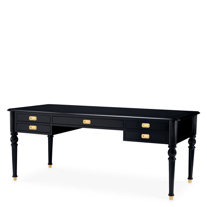 Eichholtz Desk Wimbledon Introducing the Desk Wimbledon, a refined piece from The Met x Eichholtz collection. Inspired by
