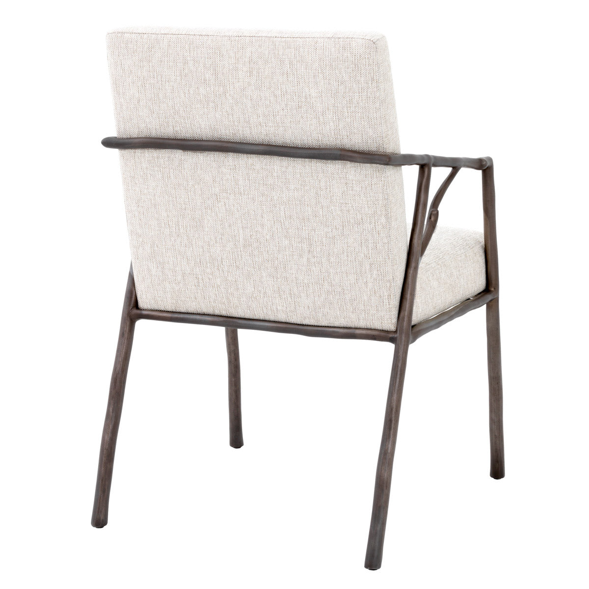Eichholtz Dining Chair Antico natural upholstery, this is an ultra-stylish chair for your dining area. Dining Chair Antico Crafted