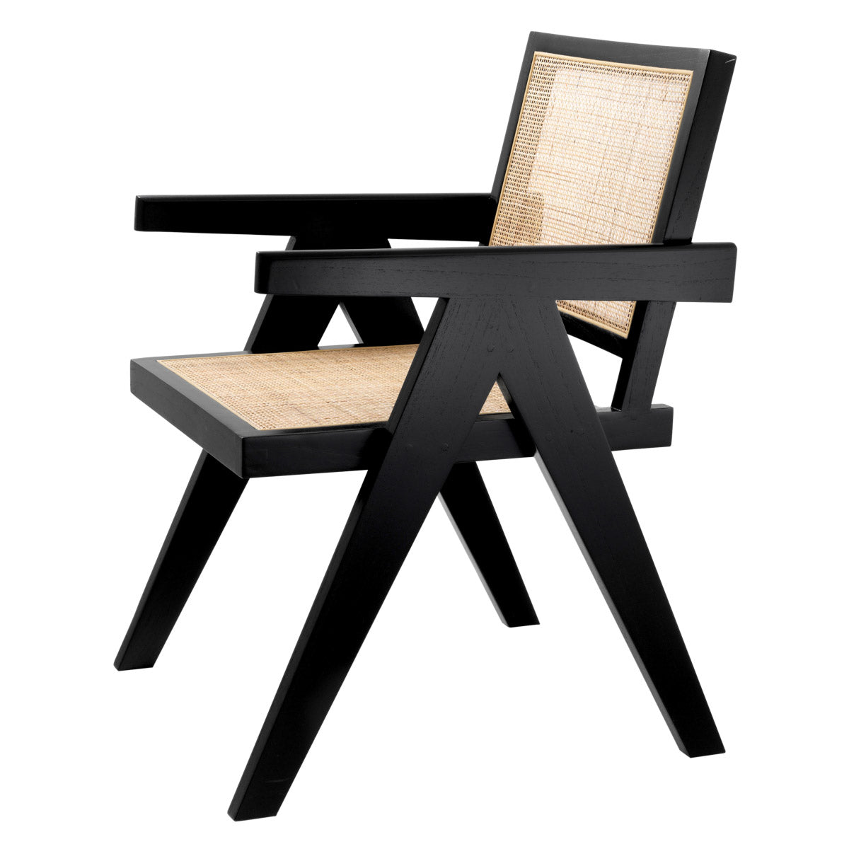 Eichholtz Dining Chair Aristide the seat and backrest. Dining Chair Aristide Crafted by Eichholtz this dining chair pairs refined