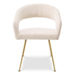 Eichholtz Dining Chair Bravo feel, while the brushed brass tapered legs add a contemporary and luxurious look to your
