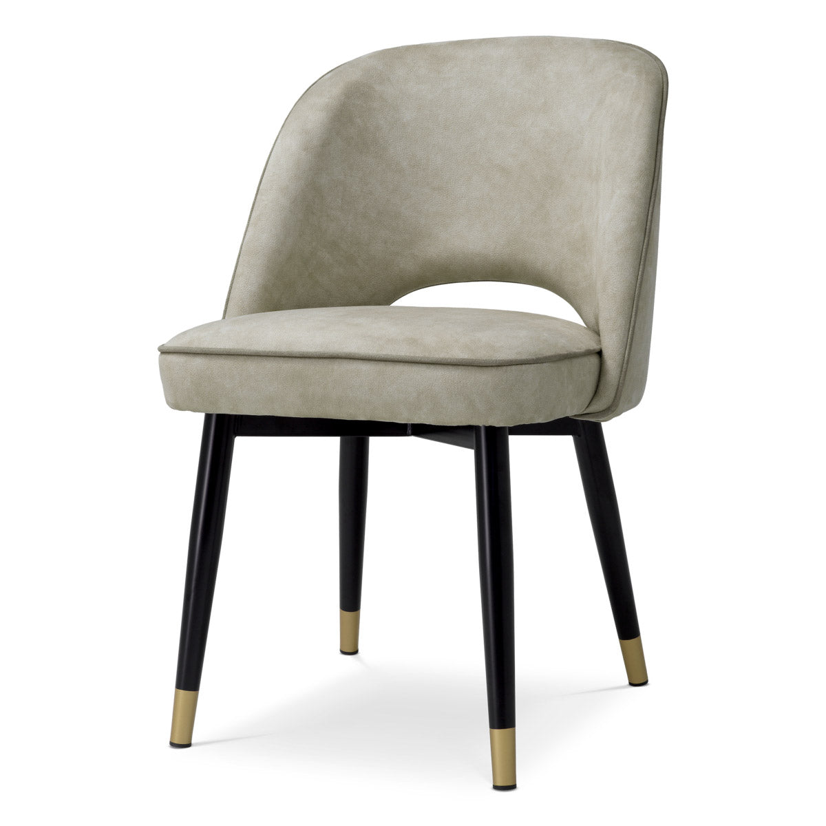 Eichholtz Dining Chair Cliff legs. These elements harmonize to create a contemporary yet timeless allure, perfect for those who