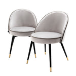 Eichholtz Dining Chair Cooper set of 2 Add Mid-Century Modern appeal to your dining room or kitchen with this stylish set of