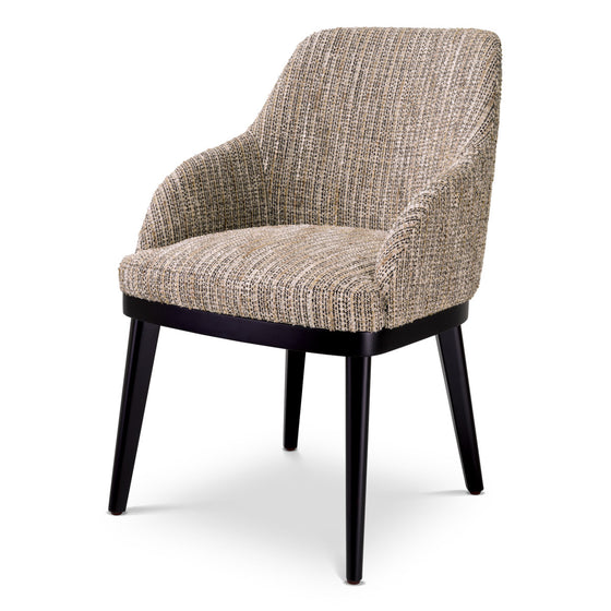 Eichholtz Dining Chair Costa with arm Add a touch of vintage chic to your dining space with Dining Chair Costa. This