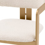 Eichholtz Dining Chair Donato with elevated materials for a statement in any luxury interior. Dimensions W 22.5" D 23.0"