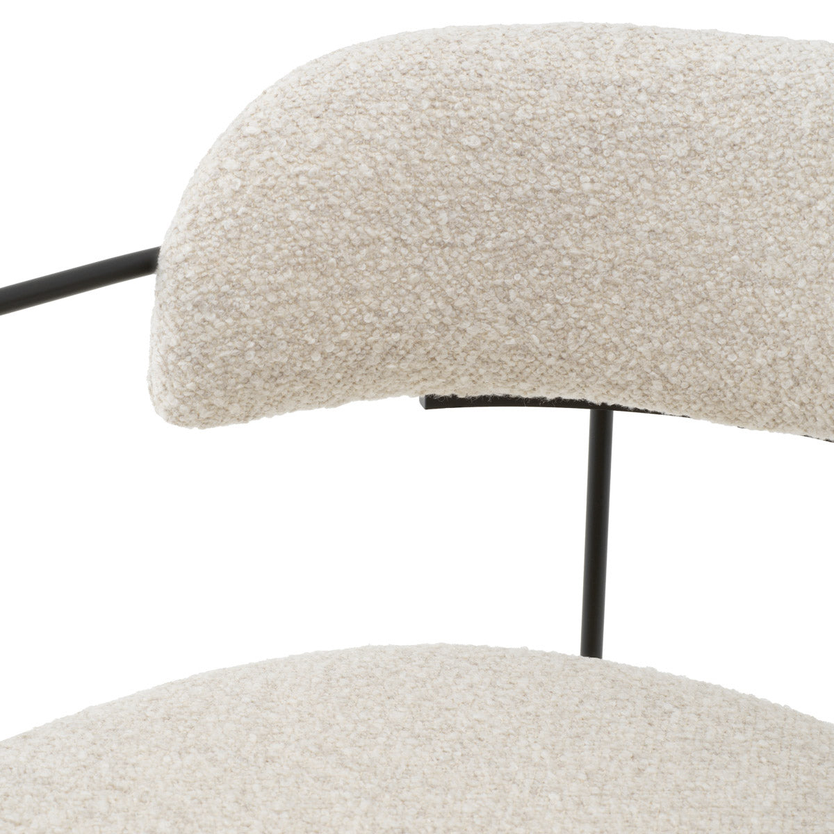 Eichholtz Dining Chair Giuseppe materials for a statement in any luxury interior. Dimensions W 21.0" D 22.5" H 23.0"