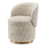 Eichholtz Dining Chair Greer Indulge in comfort with the Dining Chair Greer in Creststone beige, featuring a plush fabric