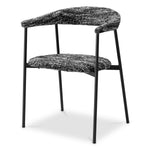 Eichholtz Dining Chair Julio set of 2 texture. The Dining Chair Julio is a stunning addition to any dining room, infusing your
