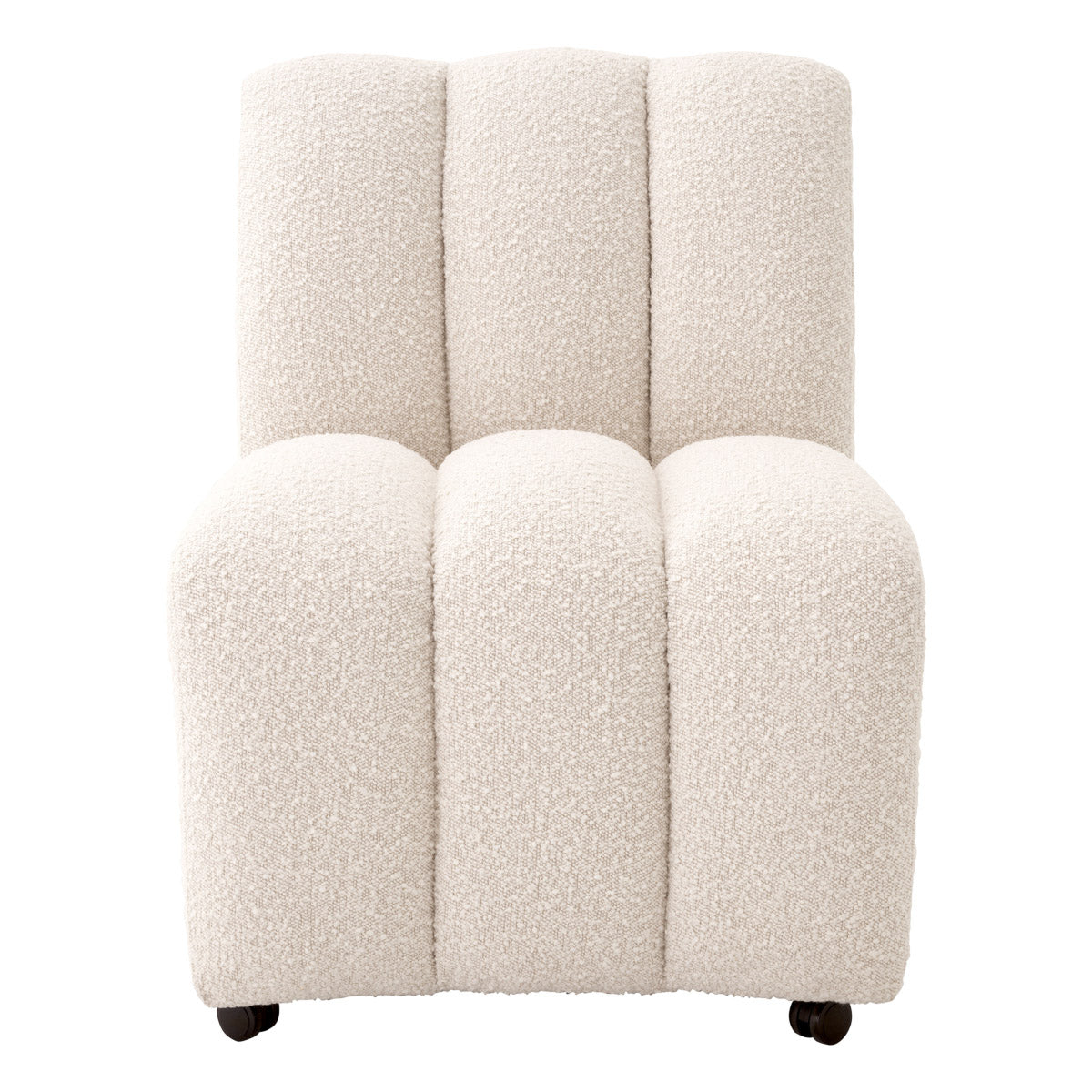 Eichholtz Dining Chair Kelly your living room. Deep channel stitching gives this distinctive and comfortable dining chair a sumptuous