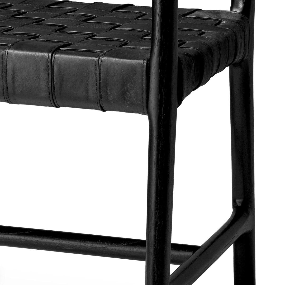 Eichholtz Dining Chair Tiberio with arm statement in any luxury interior. Dimensions W 25.5" D 25.0" H 33.5" Expertly made for