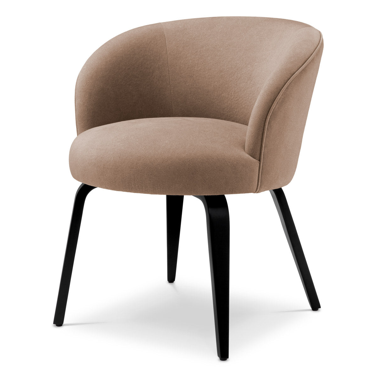 Eichholtz Dining Chair Vichy Discover the elegance of the Dining Chair Vichy in Tondro beige. Its sumptuous upholstery is