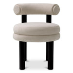 Eichholtz Dining Chair Zoey and modern sophistication. This iconic piece, adorned with a luxurious Fisher Sand finish and contrasting