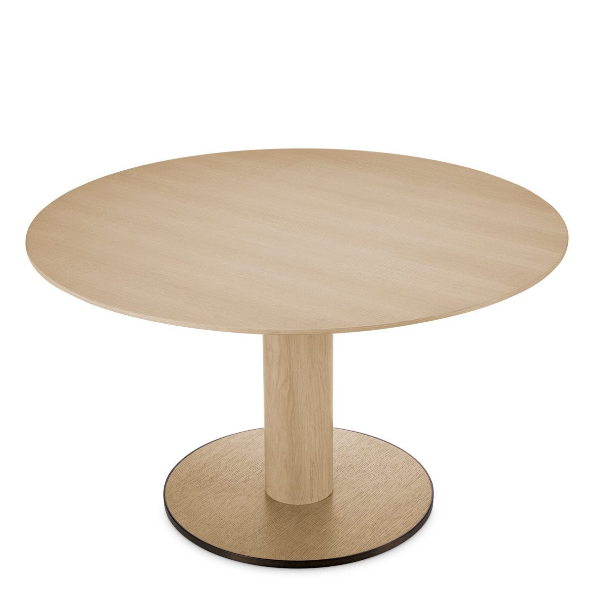 Eichholtz Dining Table Astro legs, adorned in a captivating medium bronze finish, provide a harmonious complement to the table's
