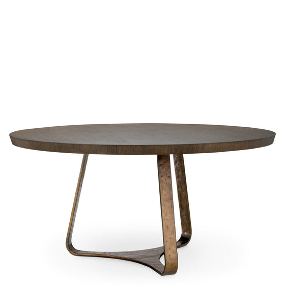 Eichholtz Dining Table Cambronne Immerse your dining experience in luxury with the Cambronne Dining Table, boasting a richly hued