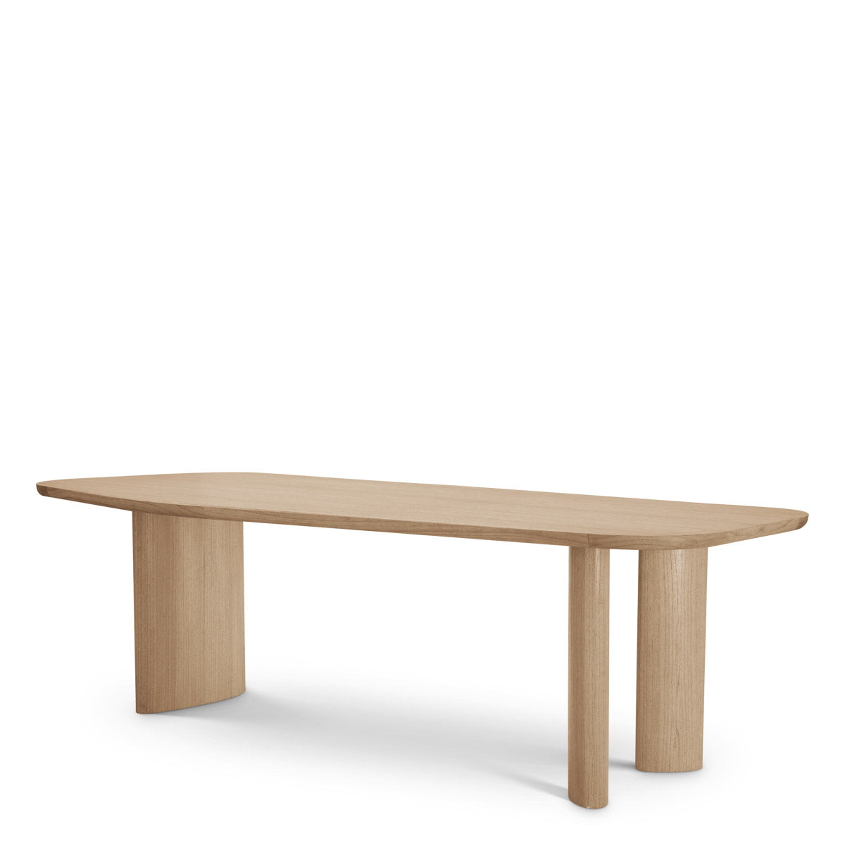 Eichholtz Dining Table Flemings a clean and modern aesthetic, while the smooth edges add a touch of understated elegance.