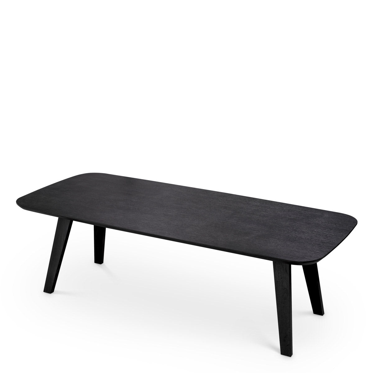 Eichholtz Dining Table Glover charcoal grey hue. Perfect for both formal dining and everyday meals, the Glover Dining Table