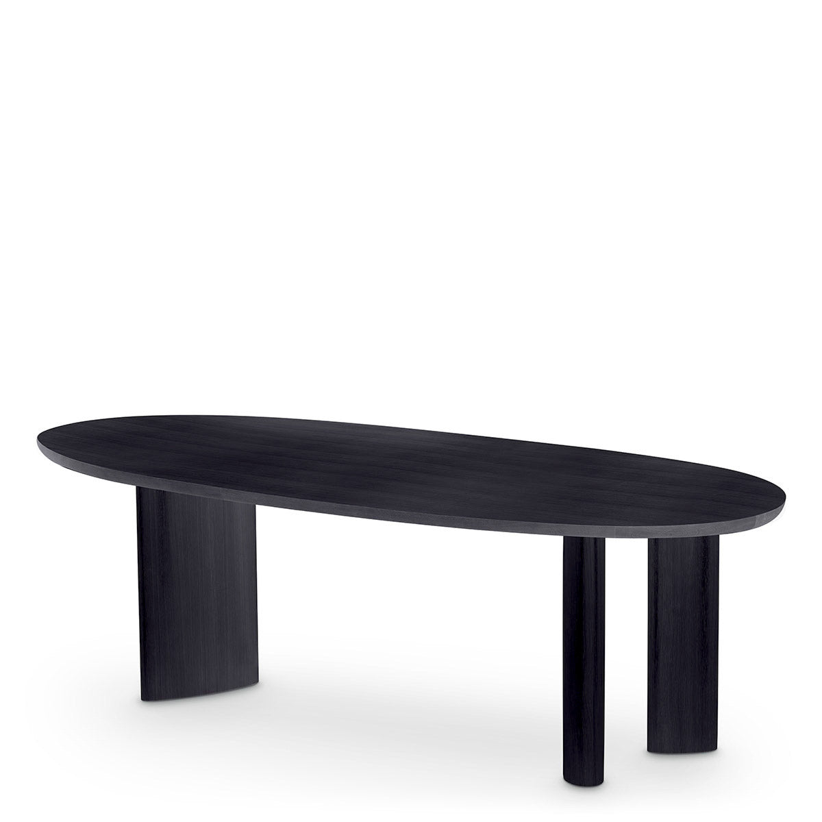 Eichholtz Dining Table Lindner The Lindner Dining Table boasts a striking and modern design with its black veneer material