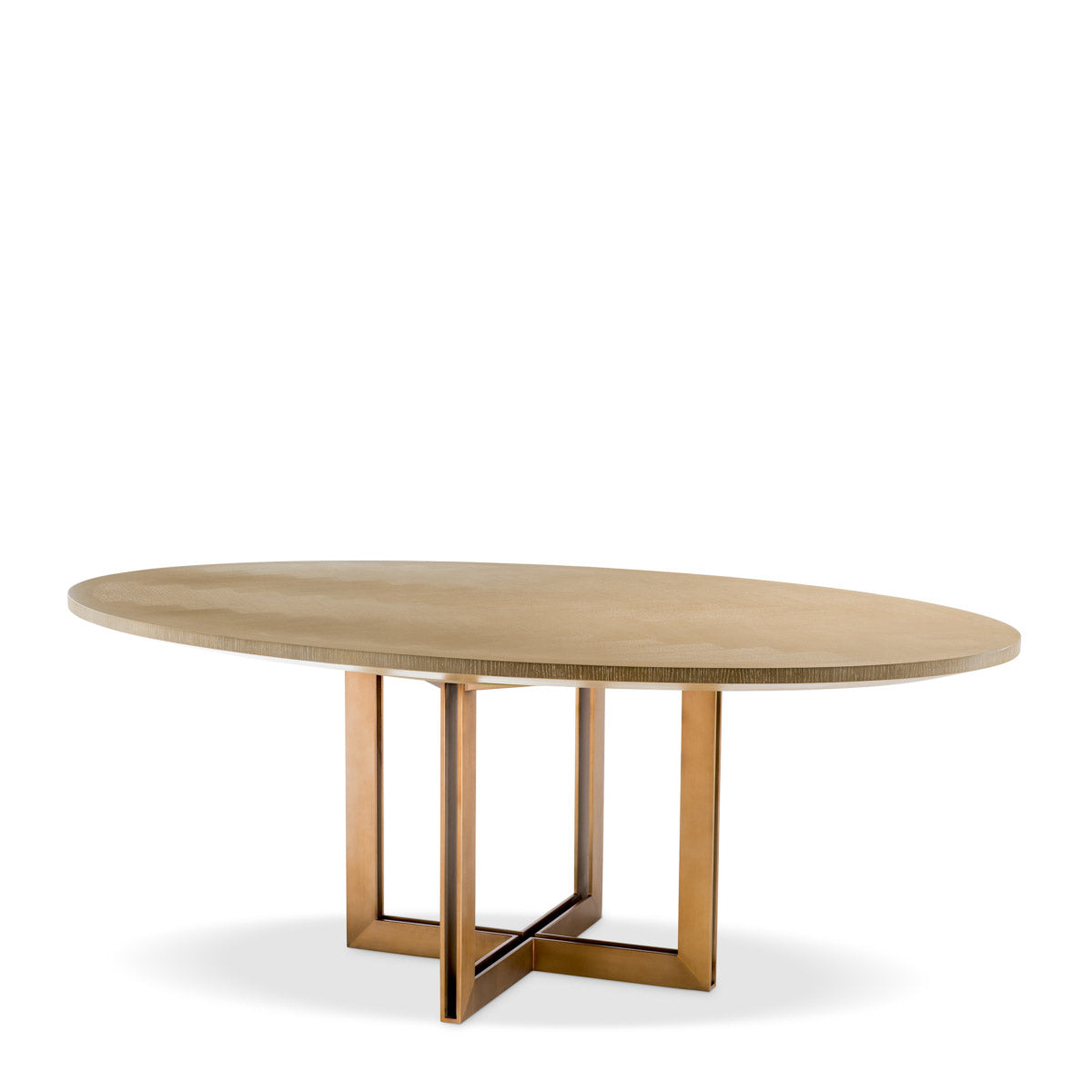 Eichholtz Dining Table Melchior oval Give your décor Mid-Century Modern appeal with the stunning washed oak veneered Melchior Dining Table