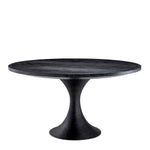 Eichholtz Dining Table Melchior round Give your décor Mid-Century Modern appeal with the stunning charcoal oak veneered Melchior Dining...