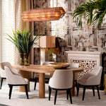 Eichholtz Dining Table Prelude least 50% reclaimed oak, this sturdy dining table radiates natural beauty and impeccable craftsmanship. The