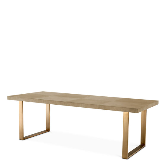Eichholtz Dining Table Remington 90.55 in The washed oak veneer Remington Dining Table reminds one of Danish design furniture from the
