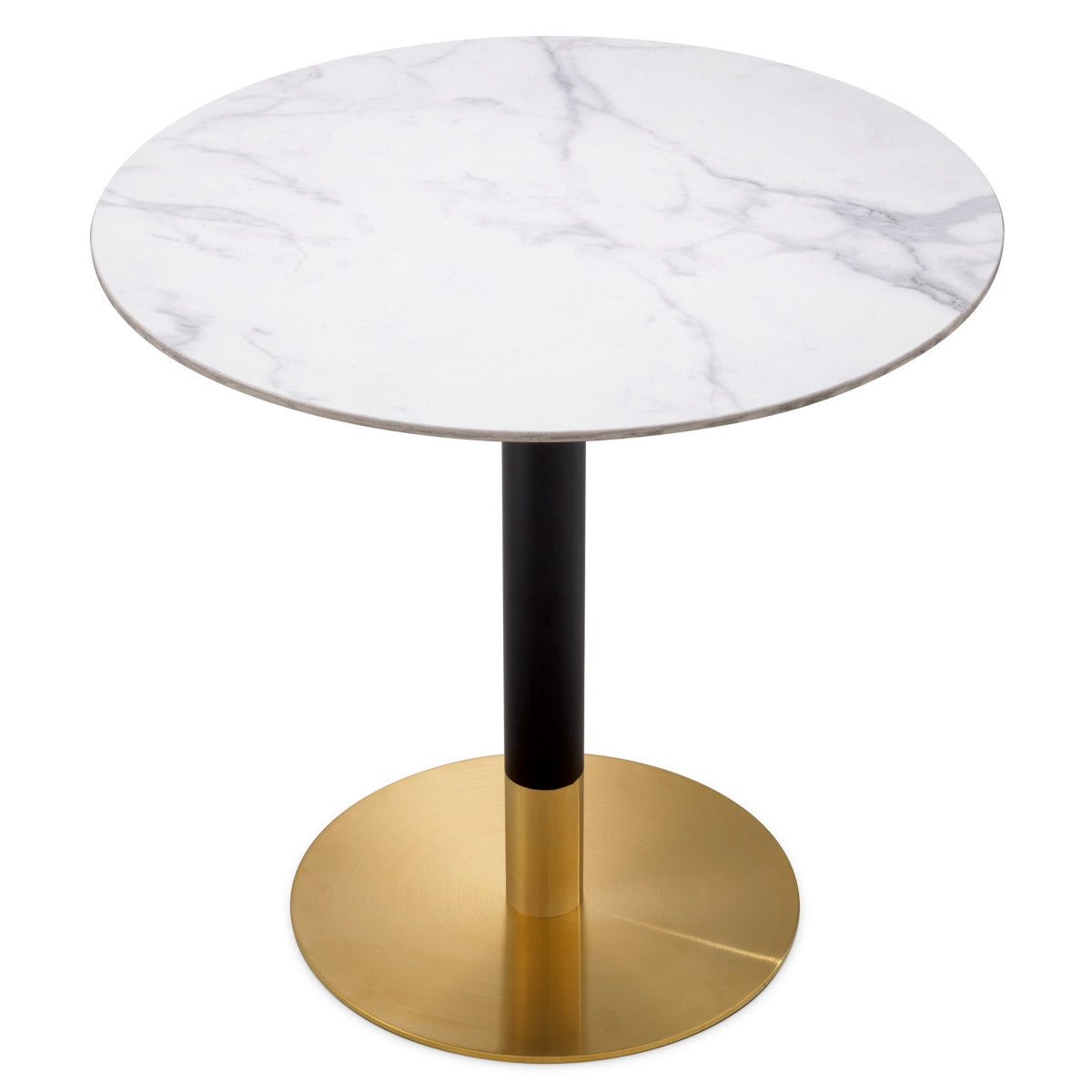 Eichholtz Dining Table Trevor ceramic marble look and swirling vein pattern elevates the table's style and sophistication. Dining Table