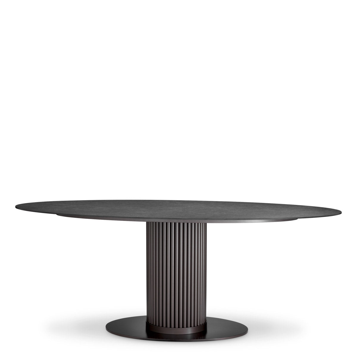 Eichholtz Dining Table Volterra Oval presence. Dining Table Volterra Oval Crafted by Eichholtz this outdoor dining table pairs refined de...