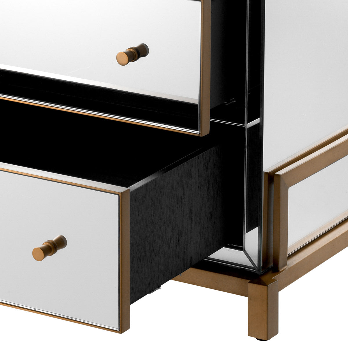 Eichholtz Drawer Chest Clarington a statement in any luxury interior. Dimensions W 33.5" D 20.5" H 34.5" Expertly made