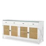 Eichholtz Dresser Bahamas Elevate your interior with the Bahamas Dresser, graced in a pristine piano white finish. This