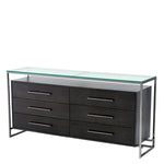 Eichholtz Dresser Durand Inspired by the minimalist silhouettes of Bauhaus design, the oak veneer Durand Cabinet exudes timeless